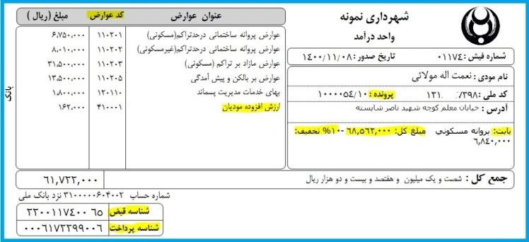 نرم افزار جامع درآمد و محاسبه عوارض شهرداری(معرفی اجمالی)